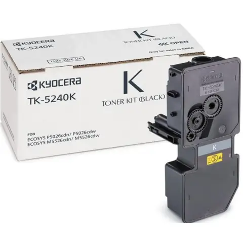 Kyocera TK-5240K - Toner czarny do Kyocera Ecosys M5526, P5026